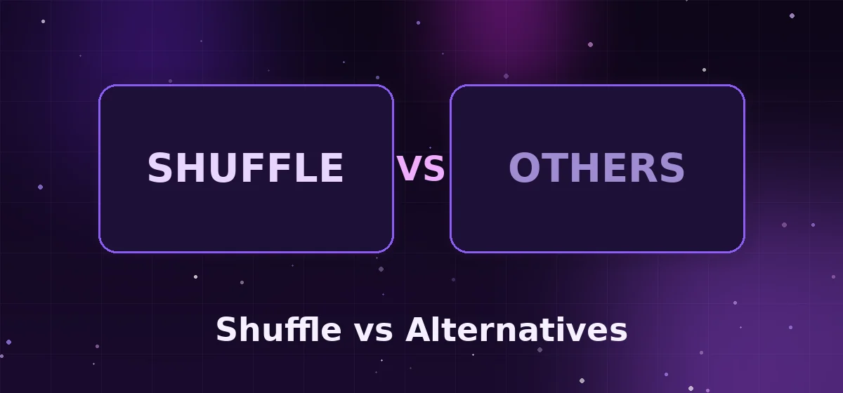 Shuffle vs other crypto casinos comparison 2026